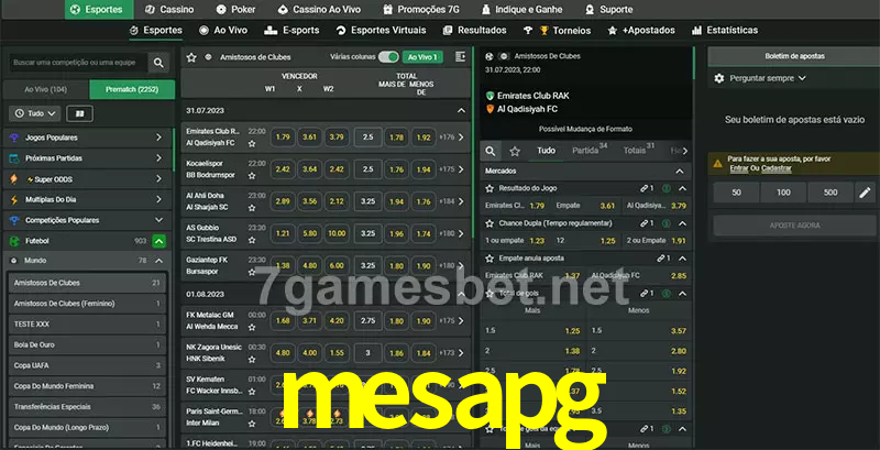 apostas esportivas